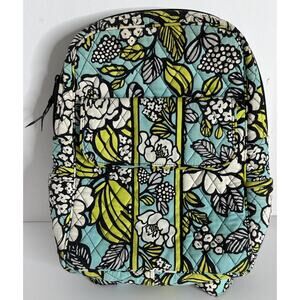 Vera Bradley Backpack Bookbag Island Blooms Shoulder School Work READ